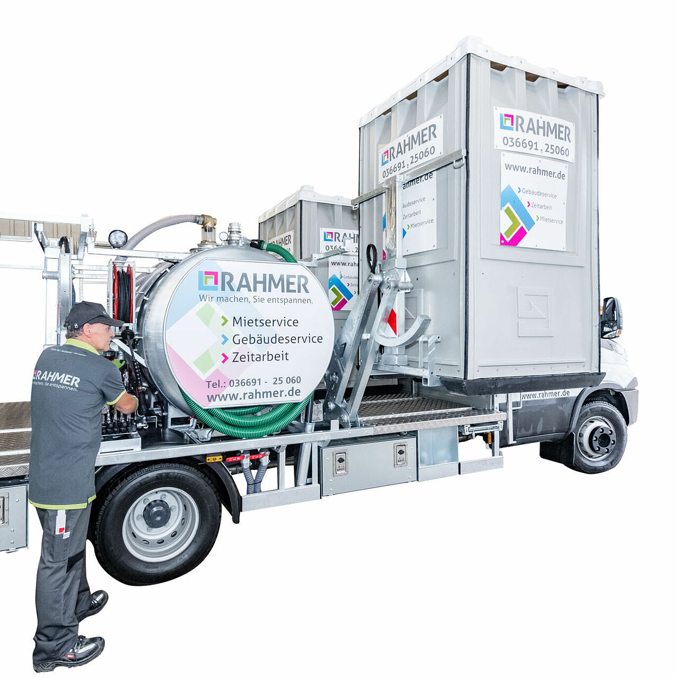 RAHMER Mietservice Servicefahrer Jobs Beruf