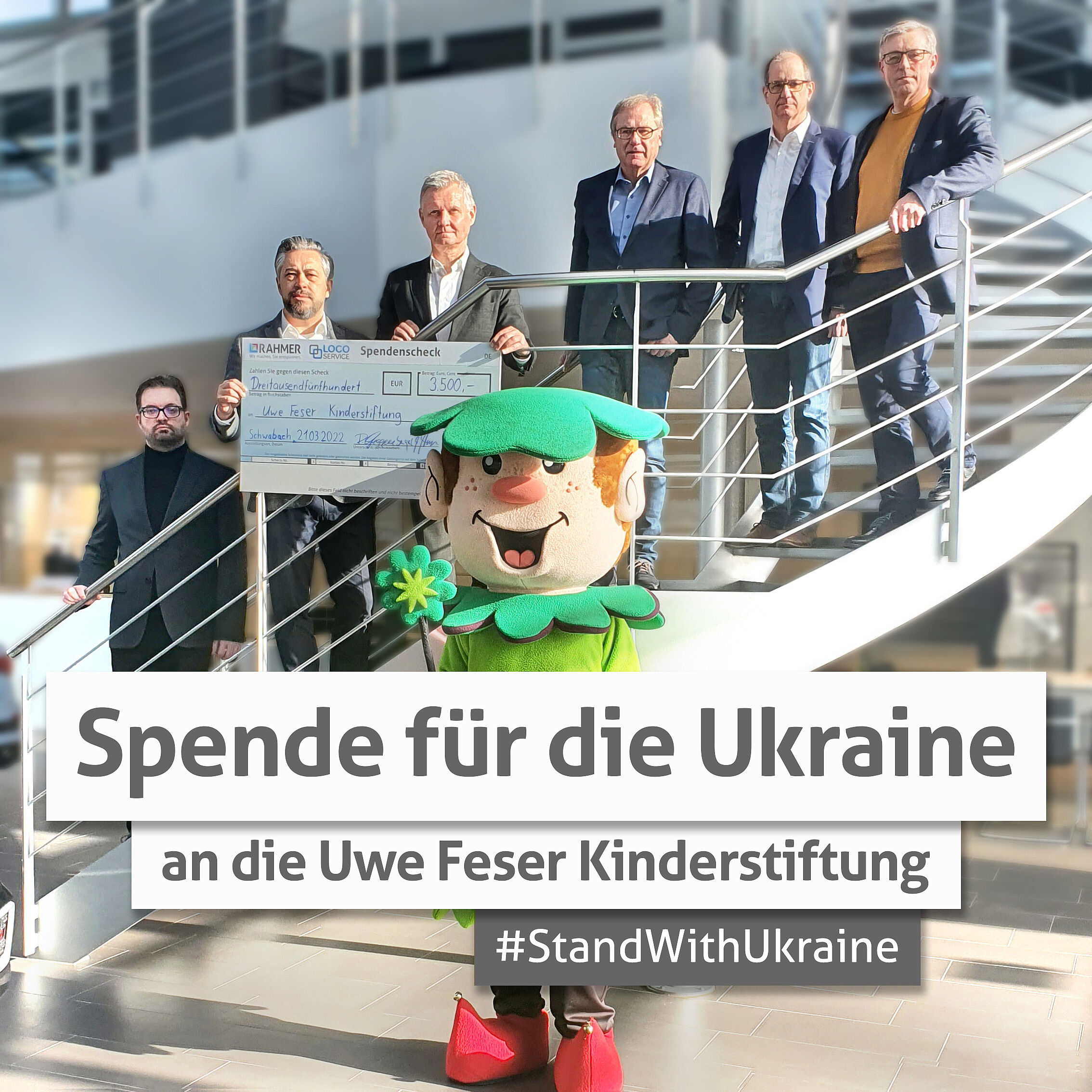 RAHMER Gruppe - Ukraine Spende