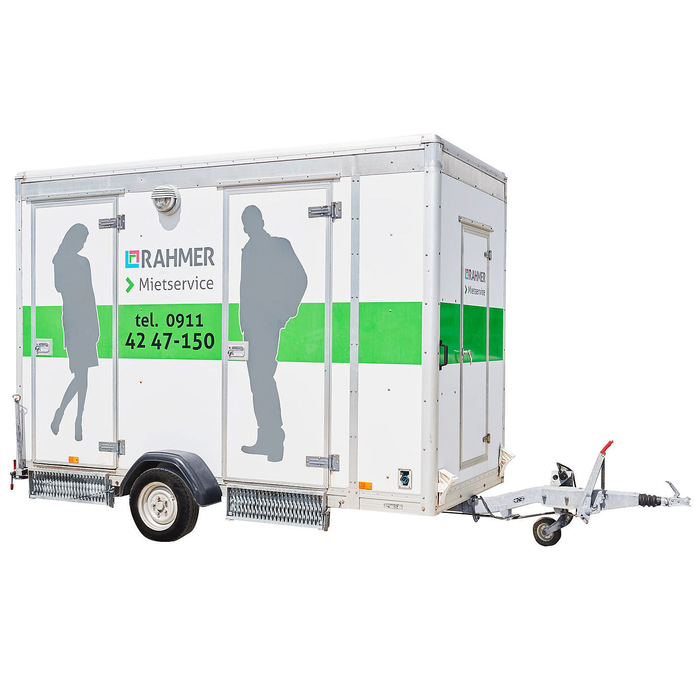 RAHMER Mietservice Toilettenwagen Standard
