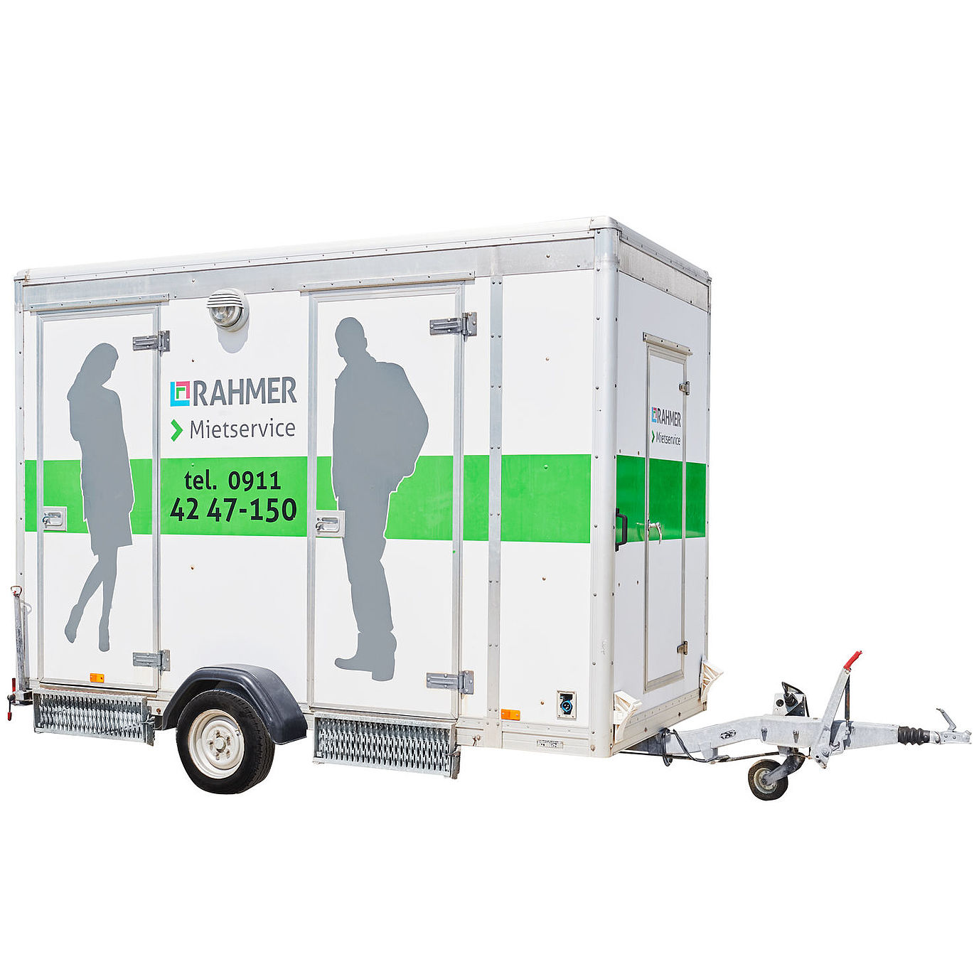 RAHMER Mietservice Toilettenwagen Standard