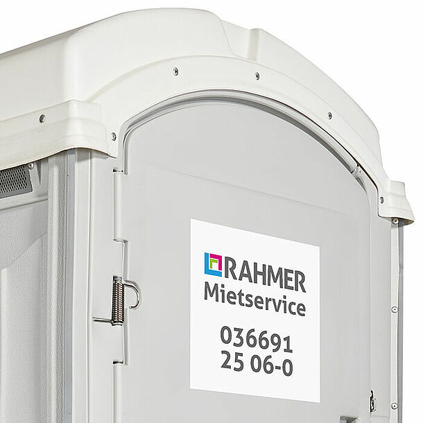 RAHMER Mietservice Toiletten und Sanitär
